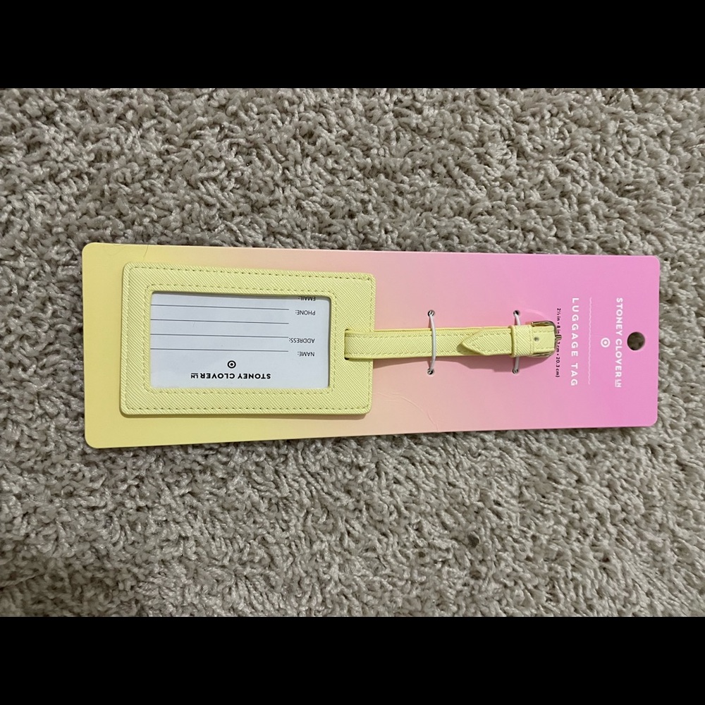 Stoney clover lane X target bag tag